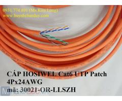 Cáp mạng mềm thang máy Cat.6 UTP LSZH 4 Pair x 24AWG Patch Cable