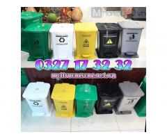 Cung cấp các loại thùng rác y tế có logo theo tiêu chuẩn, thùng chứa rác Covid-19