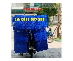 Rổ nhựa 5 bánh xe giá rẻ tại Hà Nội