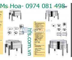 Dụng cụ buffet, nồi hâm nồi súp buffet, nồi chafing dish giá tốt