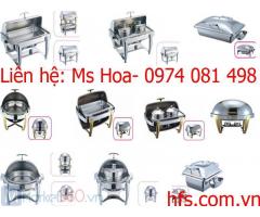 Dụng cụ buffet, nồi hâm nồi súp buffet, nồi chafing dish giá tốt