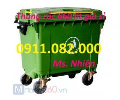 Nơi cung cấp thùng rác y tế, thùng rác ngoài trời 3 ngăn, thùng rác 120L 240L giá rẻ- 091108200