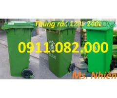 Nơi sản xuất và cung cấp thùng rác giá rẻ- thùng rác 120l 240l 660l-