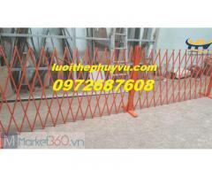 Mẫu hàng rào xếp, rào chắn di động, hàng rào xếp di động giá rẻ tại Đồng Nai