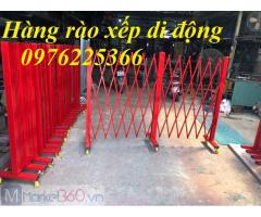 Hàng rào xếp kéo tay giá rẻ tại Hà Nội