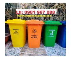 Bán thùng rác nhựa 240 lít công cộng tại Hà Nội