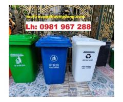 Bán thùng rác nhựa 240 lít công cộng tại Hà Nội