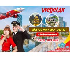 Đặt mua vé máy bay Hà Nội đi Hàn Quốc hãng Vietjet