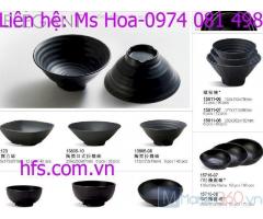 Bát đĩa hàn quốc, bát đĩa melamine độ bền cao giá tốt