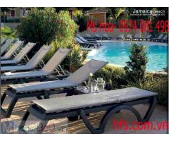 Ghế tắm nắng, ghế nhựa hồ bơi bể bơi dùng cho resort khách sạn