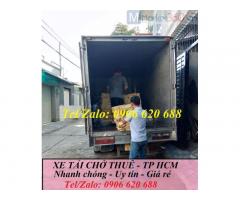 Xe tải chở thuê hàng quận Bình Tân, Tân Phú, Bình Chánh