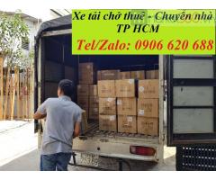 Xe tải chở thuê hàng quận Bình Tân, Tân Phú, Bình Chánh