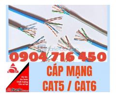 Dây cáp mạng CAT5 / CAT6 phân phối độc quyền tại Đà Nẵng, Hồ Chí Minh, Hà Nội