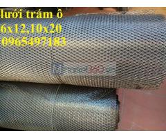 Gía lưới trát tường chống nứt hình quả trám, hình thoi ô 6x12, 10x20mm