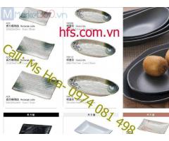 Bát đĩa lẩu nướng nhật hàn, bát đĩa melamine