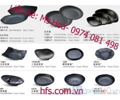 Bát đĩa lẩu nướng nhật hàn, bát đĩa melamine