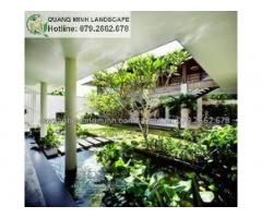 Thiết kế thi công sân vườn biệt thự ở tại Đồng Nai, tpHcm