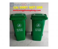 Ban thùng rác 100L công cộng giá rẻ