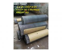 Lưới thép hàn 2 ly, 2.5ly , 3 ly , 4ly mạ kẽm ô vuông 50x50mm