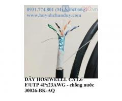 Cáp mạng Hosiwell chống nhiễu chống nước Cat.6 F/UTP 4Px23AWG