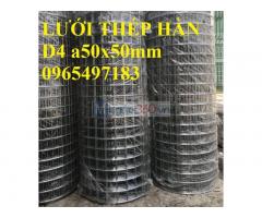 Lưới thép hàn ô vuông 50x50mm dạng cuộn . Hàng luôn có sẵn số lượng lớn tại Hà Nội