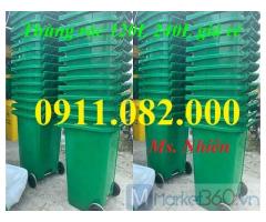 Cung cấp thùng rác 120L 240L 660L giá sỉ- thùng rác giá rẻ tại cần thơ-