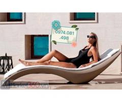 Ghế tắm nắng chuyên dụng trong resort khách sạn
