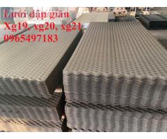 Lưới dập giãn XG19, XG20, XG21 dày 3mm, 4mm, 5mm mắt lưới 36x101mm