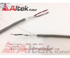 Cáp tín hiệu âm thanh 18AWG 1 Pair Altek Kabel chính hãng