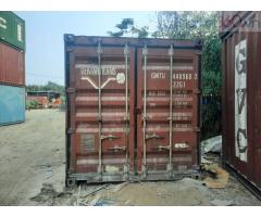 Thanh lý container kho cũ bằng thép nặng 2200kg
