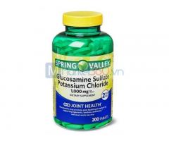 Viên uống bổ xương khớp Glucosamine 1000mg 200 viên Spring Valley TP0012 Mỹ