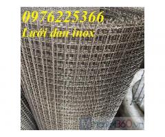 Lưới đan inox 304 dây 1ly,1.5ly,2ly,3ly giá rẻ tại Hà Nội