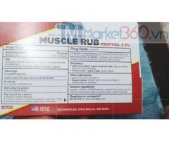 Kem thoa đau cơ khớp Muscle Rub Cream 42.5g Natureplex VT004 Mỹ