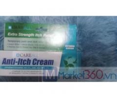 Kem ngứa côn trùng cắn đau bỏng nhẹ 35g CareAll Anti Itch Cream CA001 Mỹ