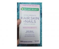 Viên Uống Làm Đẹp Da Móng Tóc Hair Skin Nail 150 viên Nature’s Bounty TP0006 Mỹ