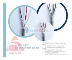 Dây cáp tín hiệu vặn xoắn 3Pair 20 AWG lõi đồng hãng Altek Kabel