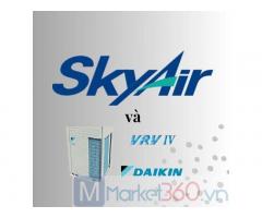 Tư vấn – báo giá – khảo sát máy lạnh Daikin SkyAir và VRV hoàn toàn FREE