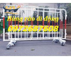 Sản xuất hàng rào di động, rào chắn công trình, rào chắn barie tại Bình Dương