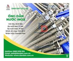 Dây dẫn nước, dây cấp nước inox chịu nhiệt, ống inox cấp nước bình nóng lạnh, dây cấp nước vòi sen và bình nóng lạnh,