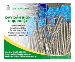 Dây dẫn nước, dây cấp nước inox chịu nhiệt, ống inox cấp nước bình nóng lạnh, dây cấp nước vòi sen và bình nóng lạnh,