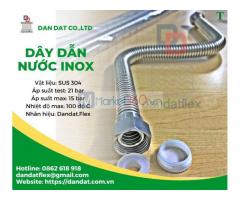 Dây dẫn nước, dây cấp nước inox chịu nhiệt, ống inox cấp nước bình nóng lạnh, dây cấp nước vòi sen và bình nóng lạnh,