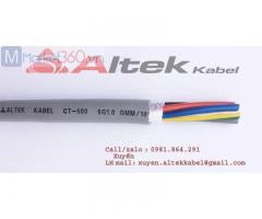 Dây điện điều khiển 6x1.5Cu đồng mềm Altek kabel