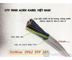 Cáp điều khiển Altek kabel 2-30 lõi 0.5, 0.75, 1.0, 1.5 mm2