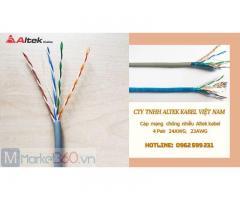 Cáp mạng Altek kabel UTP Cat5e, UTP Cat6, FTP5e, FTP6