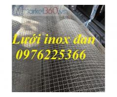 Lưới inox đan 304 ô 20x20