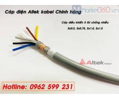 Cáp điều khiển Altek kabel 5 lõi, cáp tín hiệu rvv, rvvp