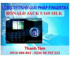 Máy chấm công vân tay thẻ cảm ứng RONALD JACK U160/ID phần mềm miễn phí