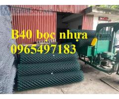 Lưới B40 Bọc Nhựa, Lưới B40 Làm Hàng Rào