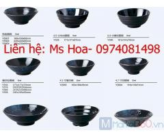 Bát đĩa tô chén melamine độ bền cao, bát đĩa phíp cao cấp