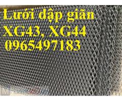 Lưới dập giãn xg43, xg44, xg19, xg20, XG21, lưới trám , lưới hình thoi Có sẵn tại Hà Nội
